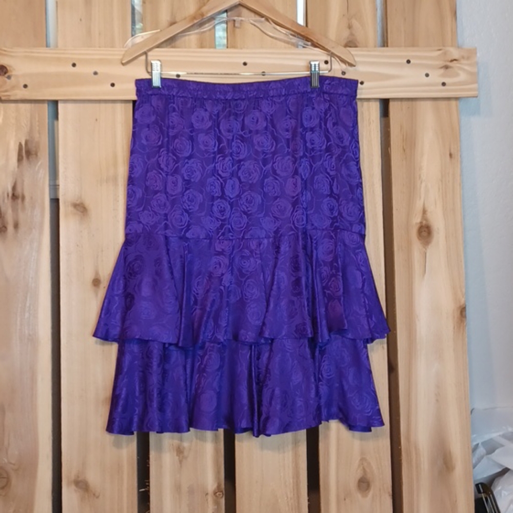 Vintage Silk Studio Skirt